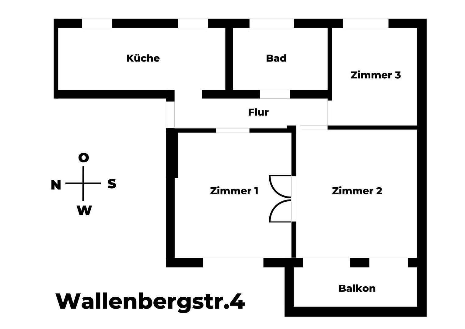 3 bedroom flat for sale, 66 m², Wallenbergstrasse 4, Berlin, Berlin 3 bedroom flat for sale, 66 m², Wallenbergstrasse 4, Berlin, Berlin