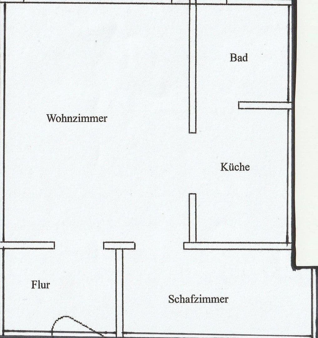Studio flat to rent, 40 m², Braunschweig, Lower Saxony Studio flat to rent, 40 m², Braunschweig, Lower Saxony
