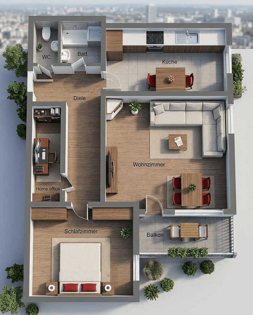 2 bedroom flat for sale, 72 m², Schweinfurt, Bavaria 2 bedroom flat for sale, 72 m², Schweinfurt, Bavaria