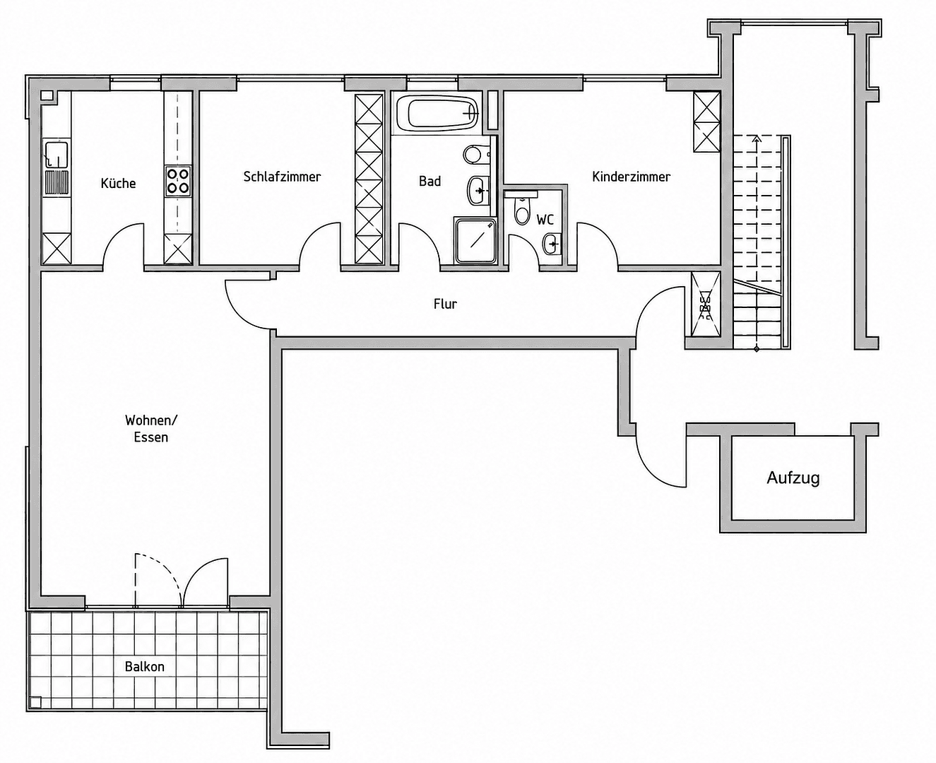 3 bedroom flat for sale, 86 m², Frankfurt am Main, Hesse 3 bedroom flat for sale, 86 m², Frankfurt am Main, Hesse