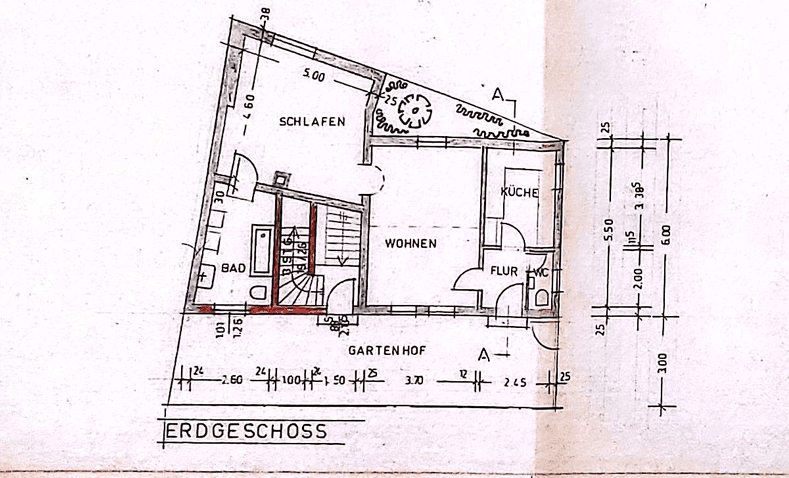 1 bedroom with open-plan kitchen flat to rent, 65 m², Borngasse 2, Hanau, Hesse 1 bedroom with open-plan kitchen flat to rent, 65 m², Borngasse 2, Hanau, Hesse