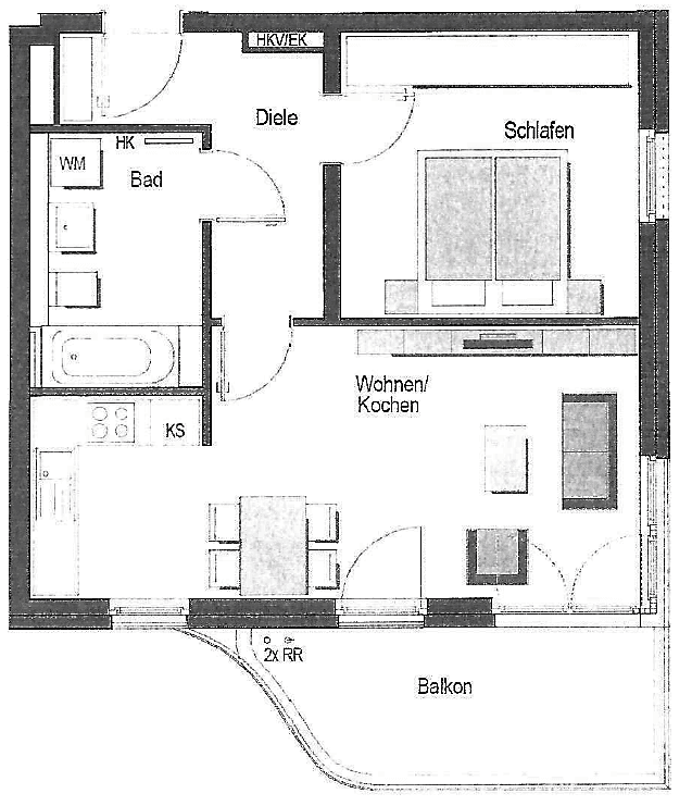 2 bedroom flat for sale, 53 m², Hans-Döllgast-Straße 4, München, Bavaria 2 bedroom flat for sale, 53 m², Hans-Döllgast-Straße 4, München, Bavaria