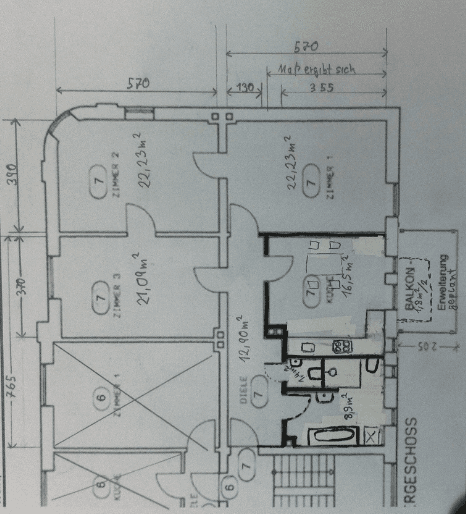 3 bedroom flat for sale, 106 m², Nibelungenstrasse V, Augsburg, Bavaria 3 bedroom flat for sale, 106 m², Nibelungenstrasse V, Augsburg, Bavaria