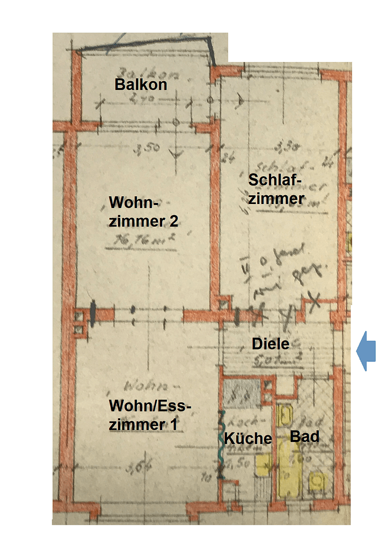 2 bedroom with open-plan kitchen flat to rent, 70 m², Bunsenstr. 77, Essen, North Rhine-Westphalia 2 bedroom with open-plan kitchen flat to rent, 70 m², Bunsenstr. 77, Essen, North Rhine-Westphalia