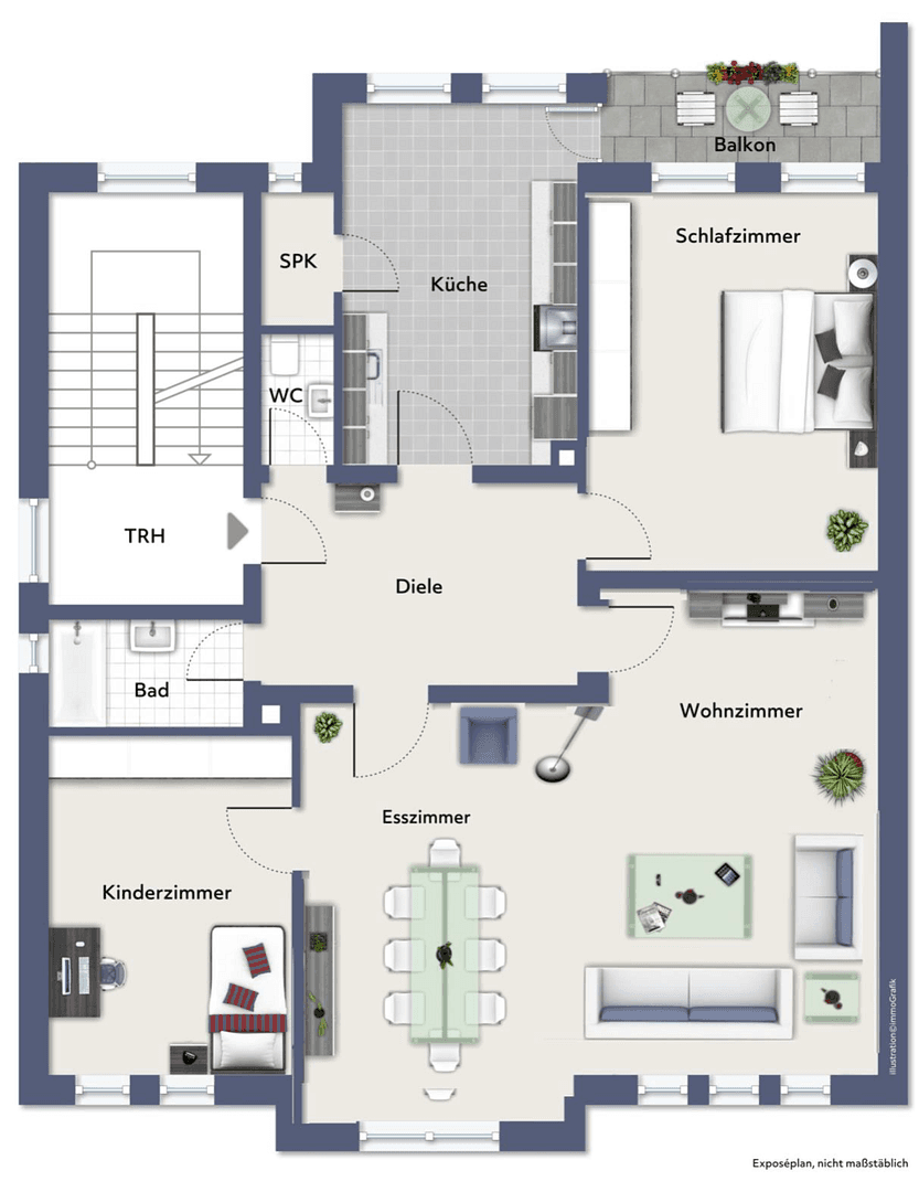 3 bedroom with open-plan kitchen flat to rent, 112 m², In der Hülsche 10, Hagen-Haspe, North Rhine-Westphalia 3 bedroom with open-plan kitchen flat to rent, 112 m², In der Hülsche 10, Hagen-Haspe, North Rhine-Westphalia