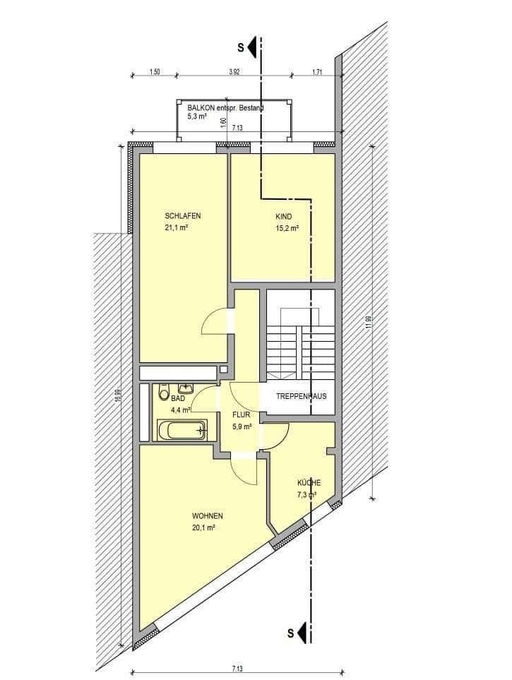 3 bedroom flat to rent, 80 m², Bornheimer Straße 29b, Bonn, North Rhine-Westphalia 3 bedroom flat to rent, 80 m², Bornheimer Straße 29b, Bonn, North Rhine-Westphalia