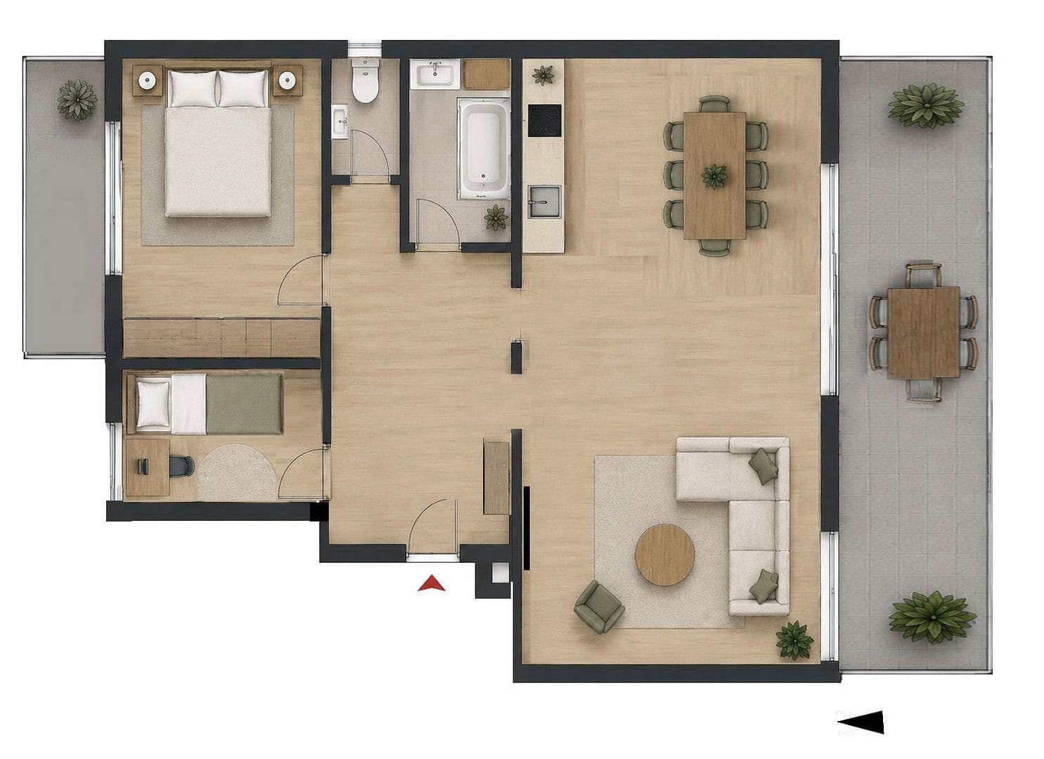 3 bedroom flat for sale, 75 m², Gräfelfing, Bavaria 3 bedroom flat for sale, 75 m², Gräfelfing, Bavaria
