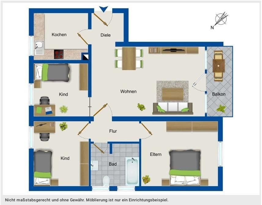 4 bedroom flat for sale, 85 m², Roth, Bavaria 4 bedroom flat for sale, 85 m², Roth, Bavaria