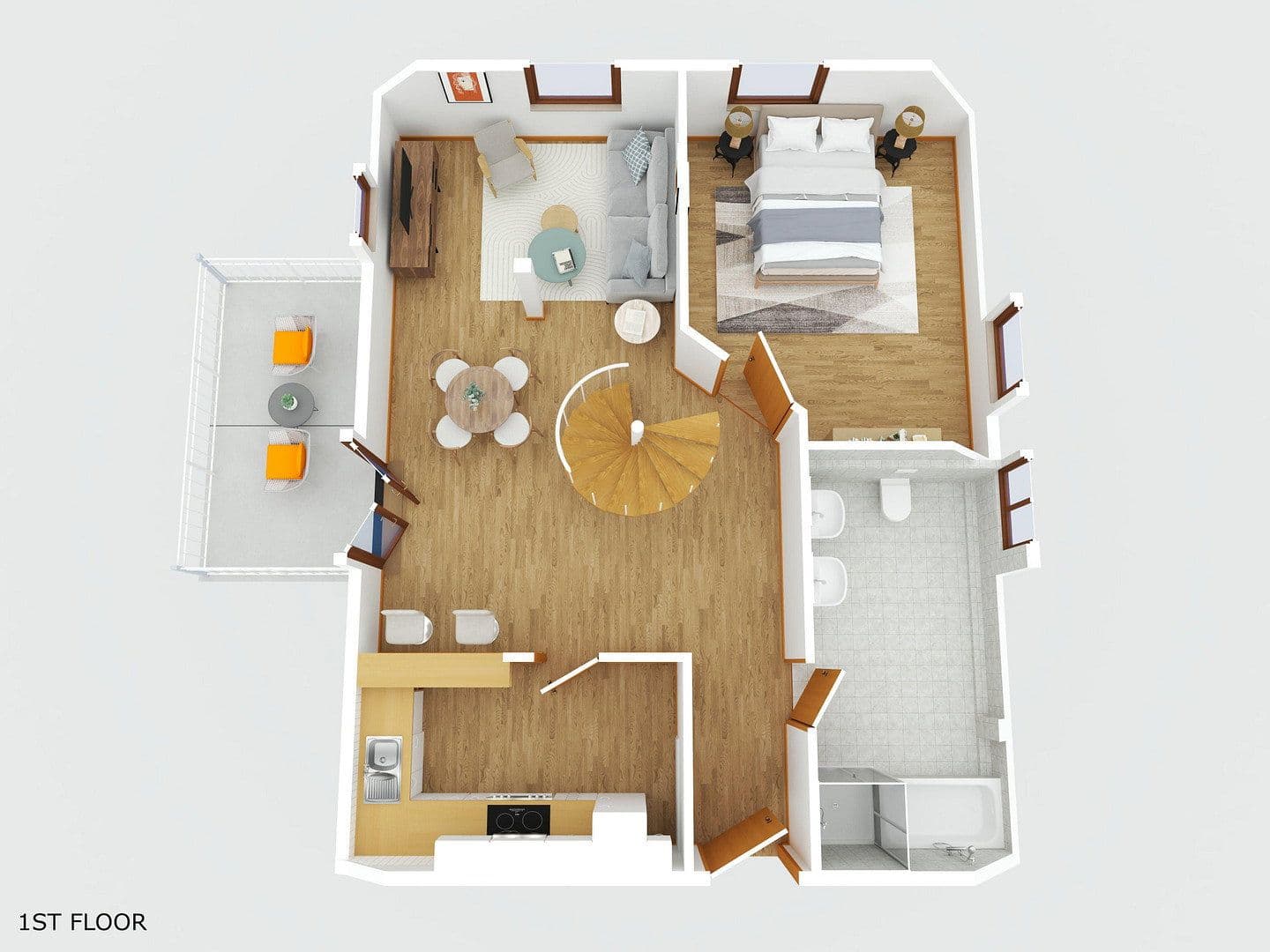 3 bedroom flat to rent, 83 m², Schönberg, Bavaria 3 bedroom flat to rent, 83 m², Schönberg, Bavaria