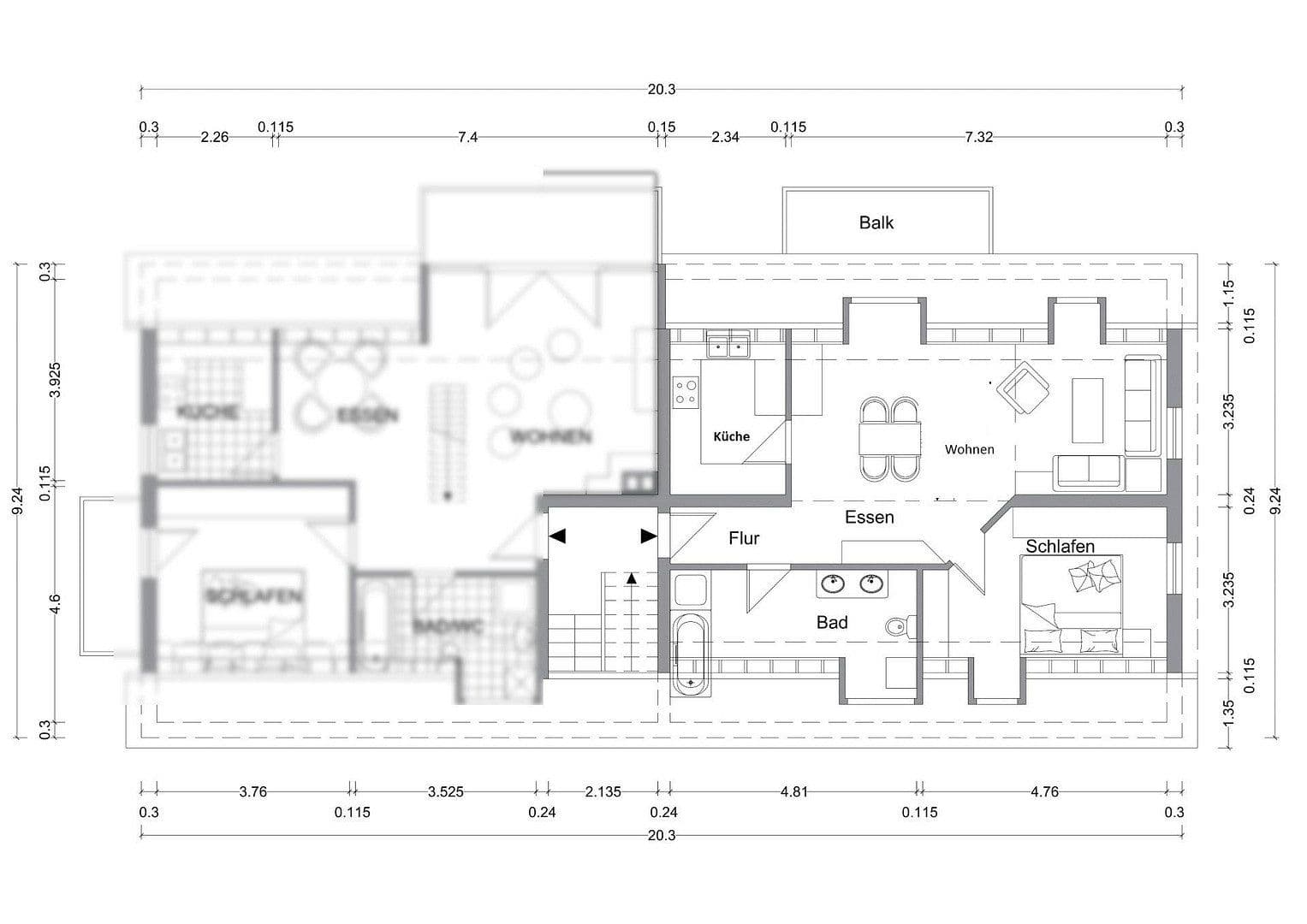3 bedroom flat to rent, 83 m², Schönberg, Bavaria 3 bedroom flat to rent, 83 m², Schönberg, Bavaria