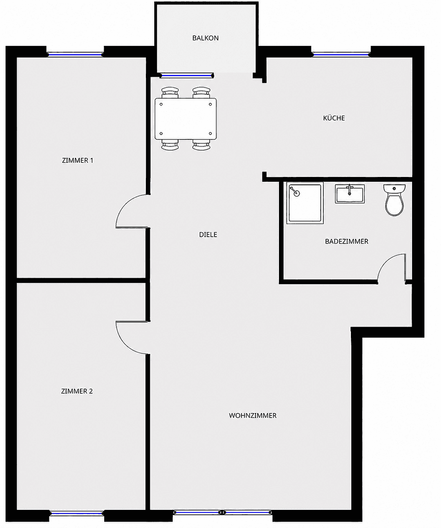 3 bedroom flat to rent, 67 m², Hamburg, Hamburg 3 bedroom flat to rent, 67 m², Hamburg, Hamburg