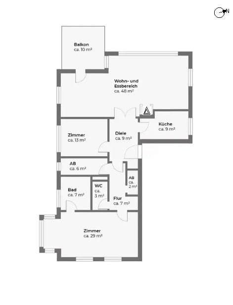 2 bedroom with open-plan kitchen flat for sale, 139 m², Hamburg, Hamburg 2 bedroom with open-plan kitchen flat for sale, 139 m², Hamburg, Hamburg