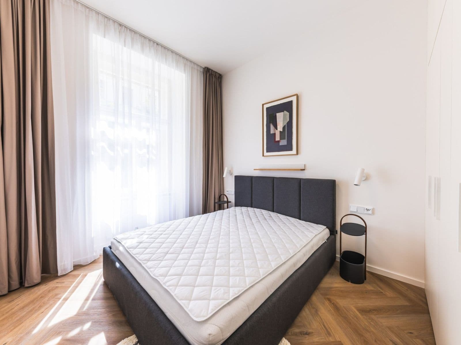1 bedroom with open-plan kitchen flat to rent, 43 m², Sázavská, Prague, Prague 1 bedroom with open-plan kitchen flat to rent, 43 m², Sázavská, Prague, Prague