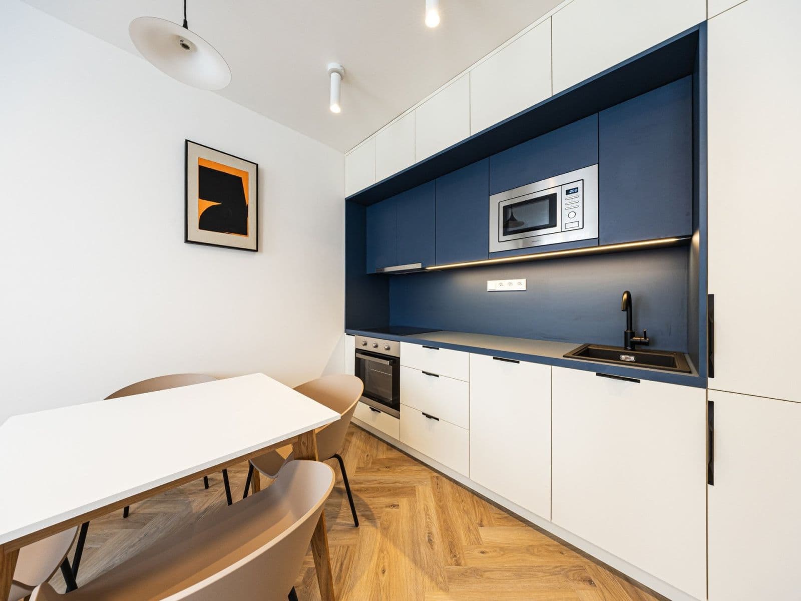 1 bedroom with open-plan kitchen flat to rent, 43 m², Sázavská, Prague, Prague 1 bedroom with open-plan kitchen flat to rent, 43 m², Sázavská, Prague, Prague