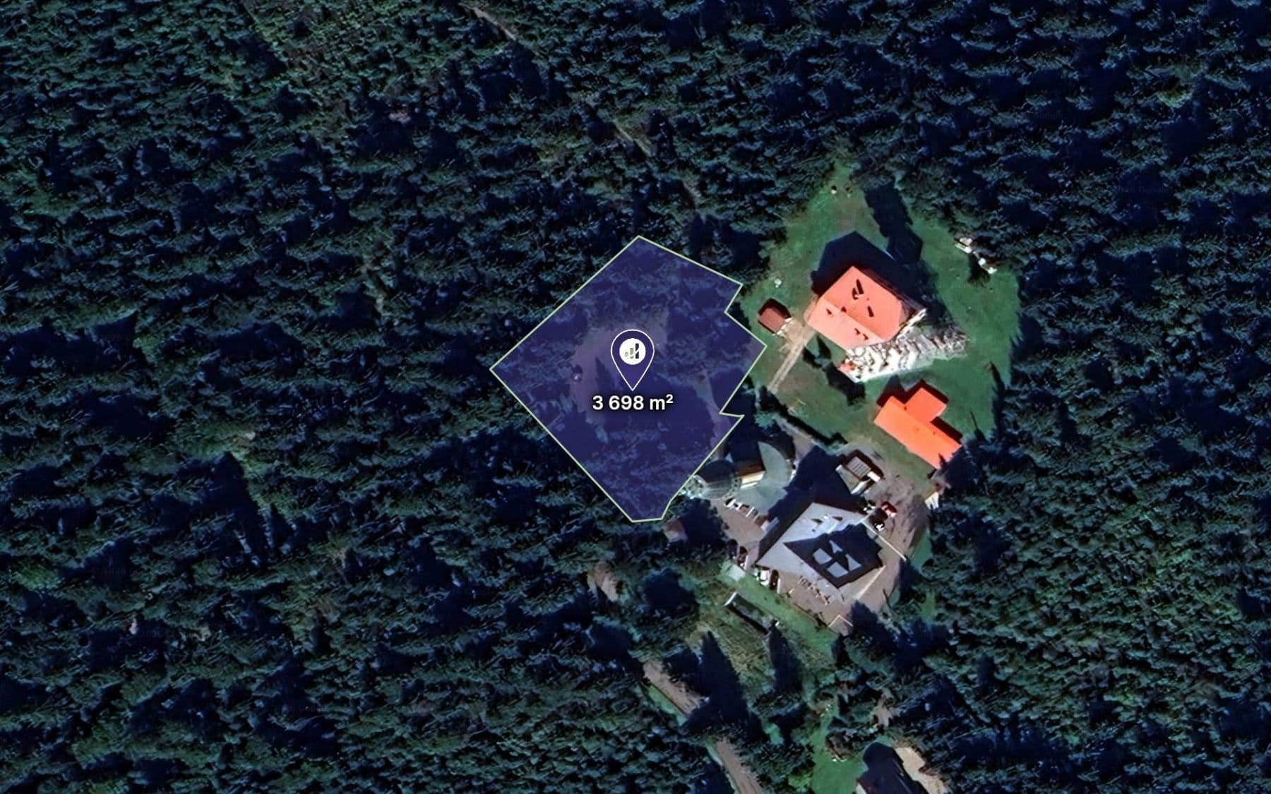 plot for sale, 3,698 m², Orličky, Pardubický Region plot for sale, 3,698 m², Orličky, Pardubický Region