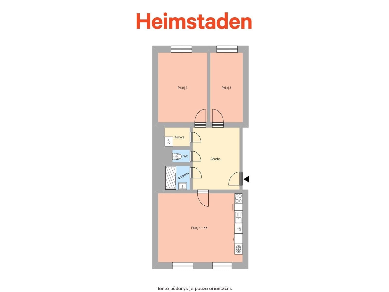 2 bedroom with open-plan kitchen flat to rent, 72 m², Hlavní třída, Havířov, Moravskoslezský Region 2 bedroom with open-plan kitchen flat to rent, 72 m², Hlavní třída, Havířov, Moravskoslezský Region