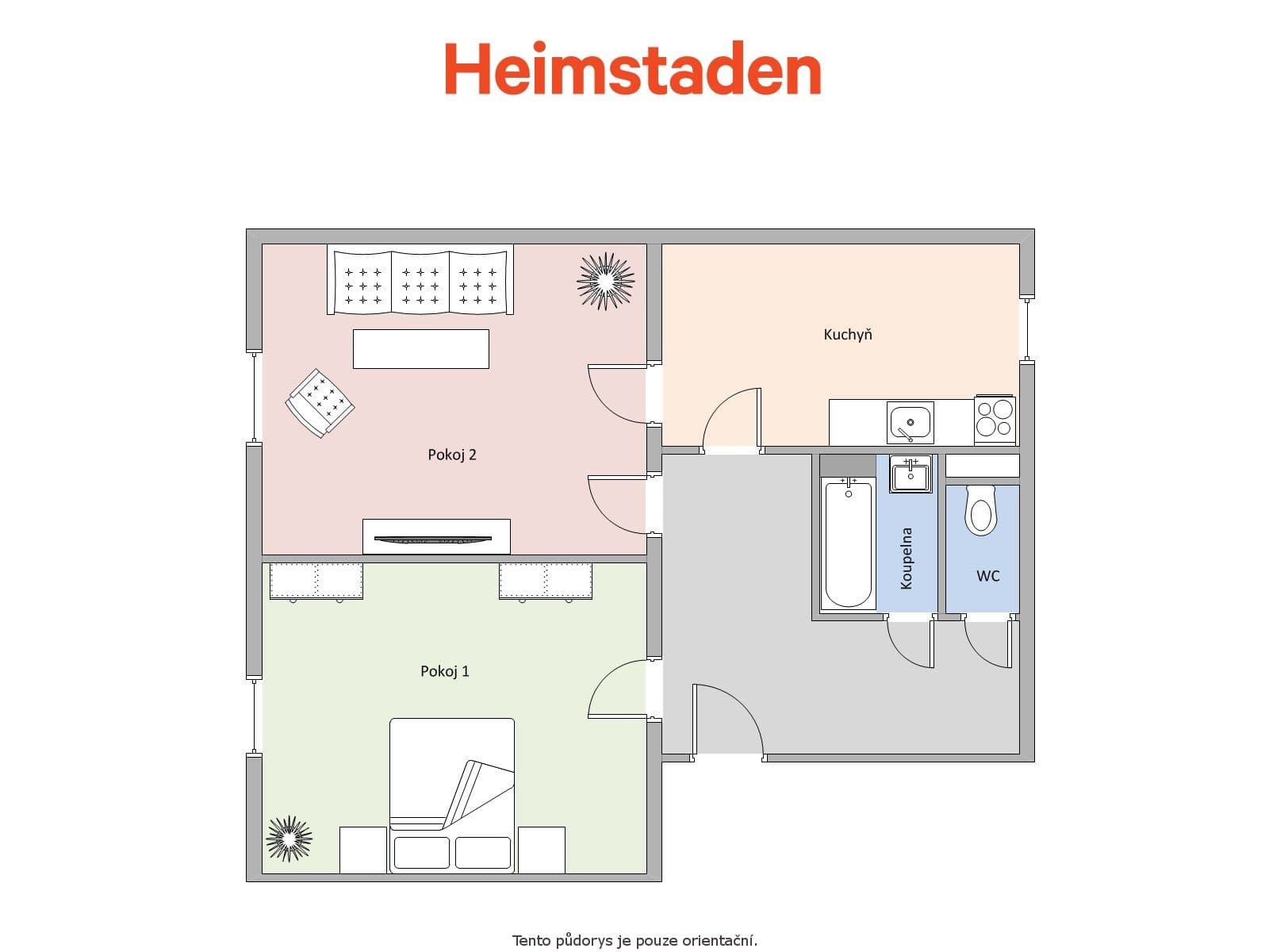 2 bedroom flat to rent, 53 m², Okružní, Havířov, Moravskoslezský Region 2 bedroom flat to rent, 53 m², Okružní, Havířov, Moravskoslezský Region