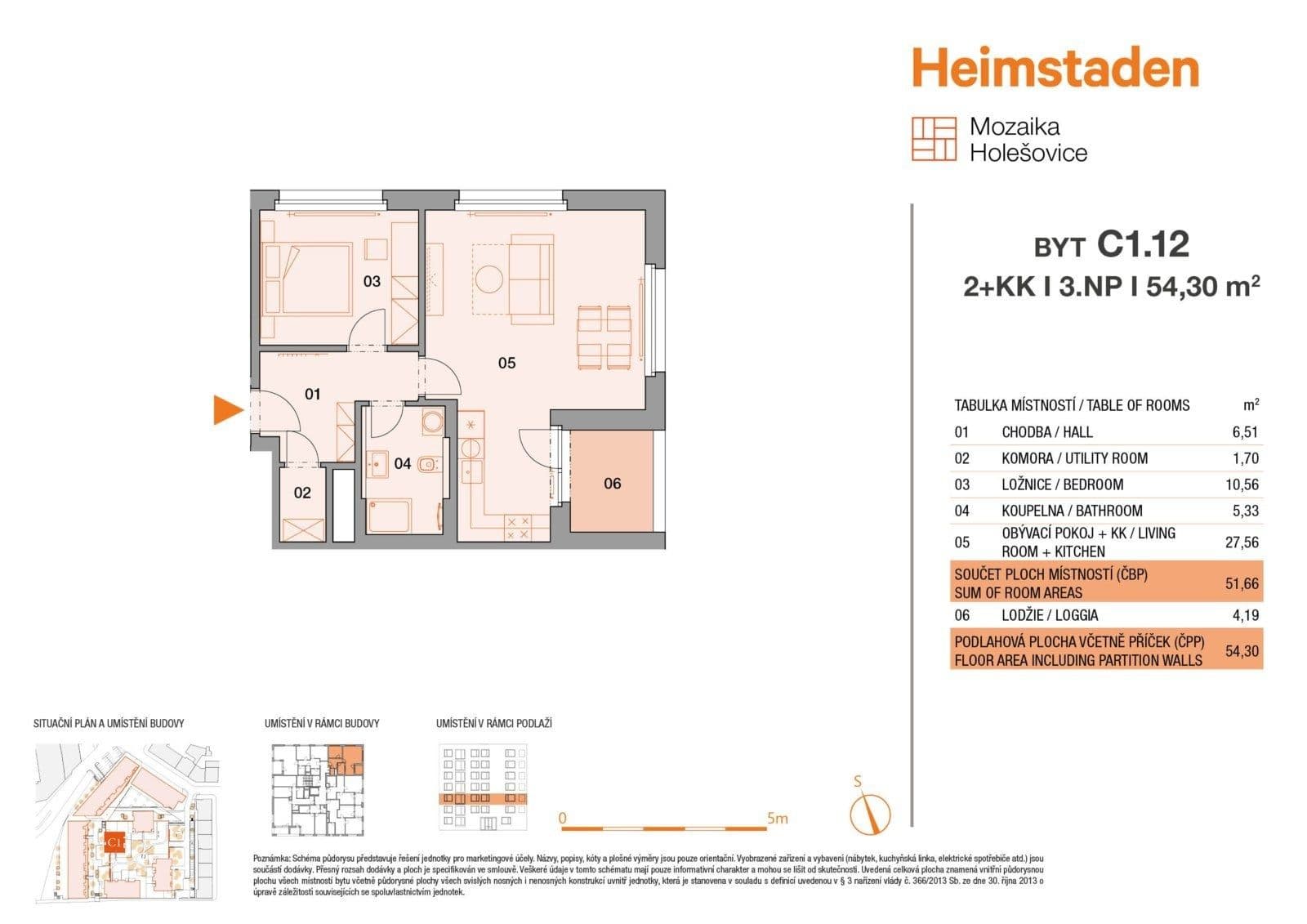 1 bedroom with open-plan kitchen flat to rent, 53 m², U Pergamenky, Prague, Prague 1 bedroom with open-plan kitchen flat to rent, 53 m², U Pergamenky, Prague, Prague