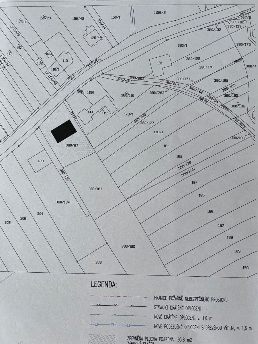 plot for sale, 1,232 m², Zdounky, Zlínský Region plot for sale, 1,232 m², Zdounky, Zlínský Region