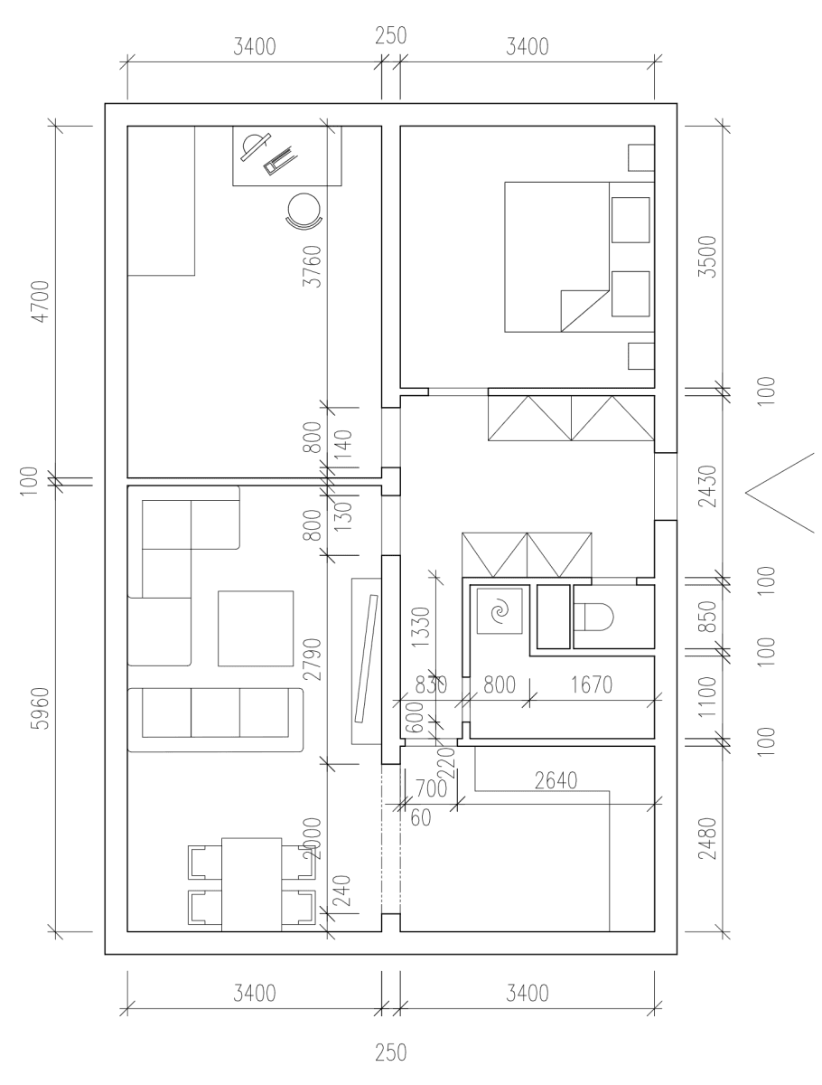 3 bedroom flat to rent, 72 m², Nádražní, Žďár nad Sázavou, Vysočina Region 3 bedroom flat to rent, 72 m², Nádražní, Žďár nad Sázavou, Vysočina Region