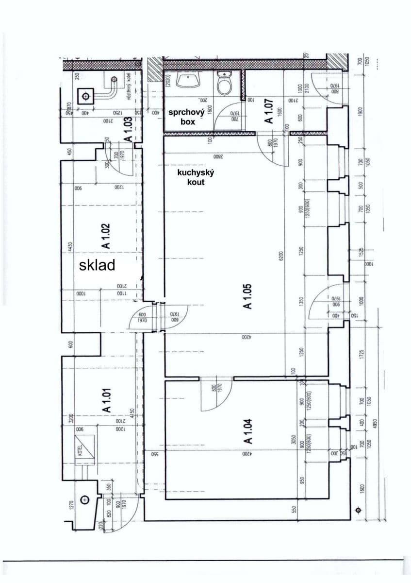 1 bedroom with open-plan kitchen flat to rent, 46 m², Zbraslavská, Prague, Prague 1 bedroom with open-plan kitchen flat to rent, 46 m², Zbraslavská, Prague, Prague