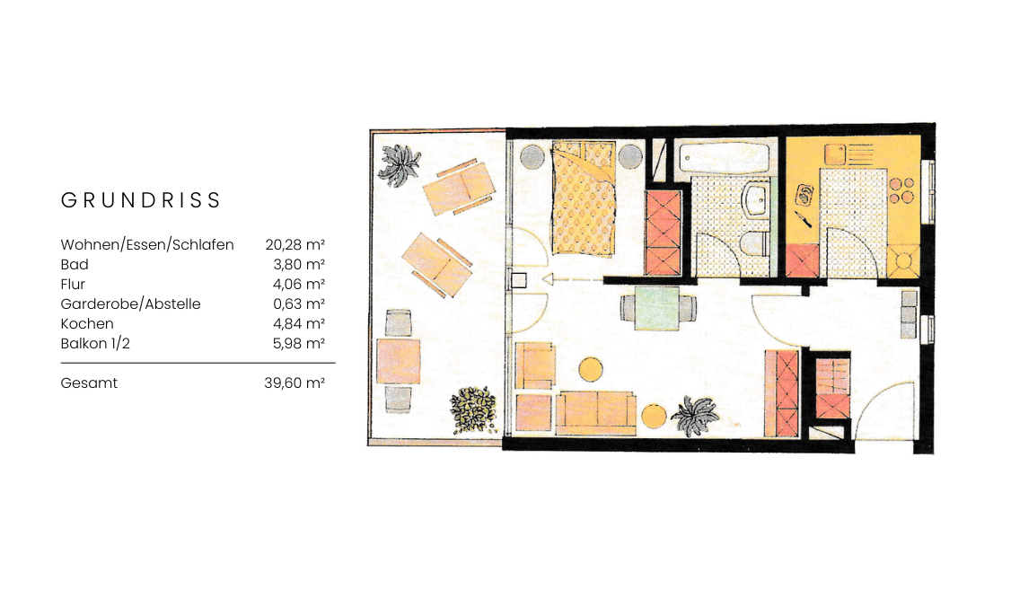 Studio flat for sale, 40 m², München, Bavaria Studio flat for sale, 40 m², München, Bavaria