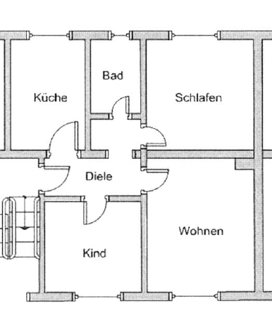 3 bedroom flat to rent, 64 m², Wattenbachstr. 12, Essen, North Rhine-Westphalia 3 bedroom flat to rent, 64 m², Wattenbachstr. 12, Essen, North Rhine-Westphalia