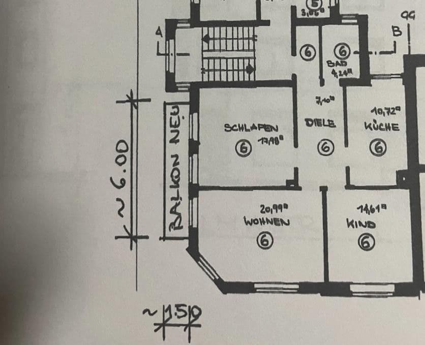 3 bedroom flat to rent, 80 m², Almastr. 11, Essen, North Rhine-Westphalia 3 bedroom flat to rent, 80 m², Almastr. 11, Essen, North Rhine-Westphalia