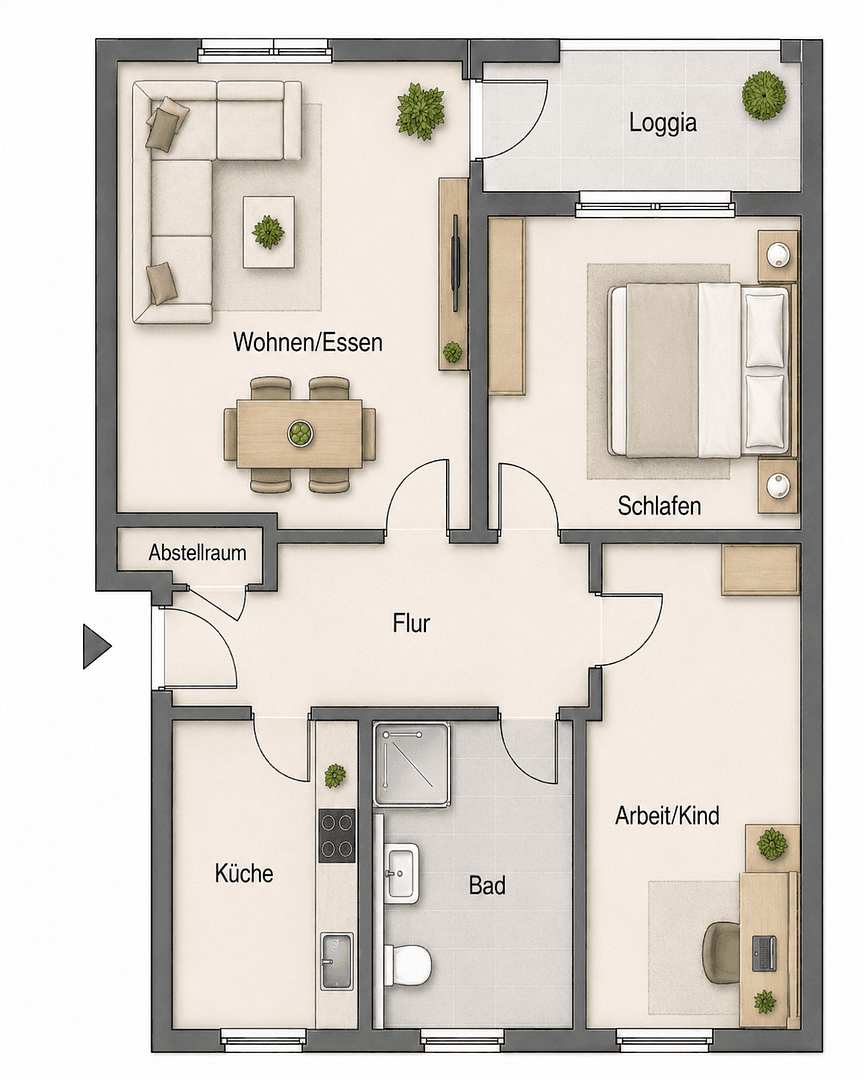 3 bedroom flat to rent, 70 m², Mönchengladbach, North Rhine-Westphalia 3 bedroom flat to rent, 70 m², Mönchengladbach, North Rhine-Westphalia
