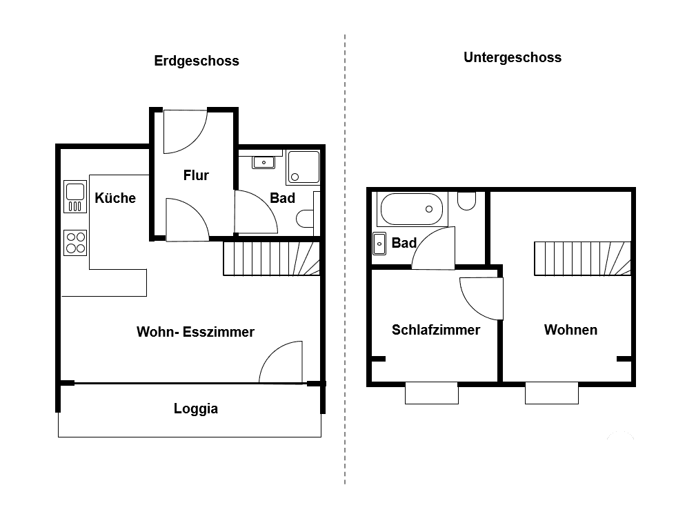 1 bedroom with open-plan kitchen flat for sale, 64 m², Hamburg, Hamburg 1 bedroom with open-plan kitchen flat for sale, 64 m², Hamburg, Hamburg