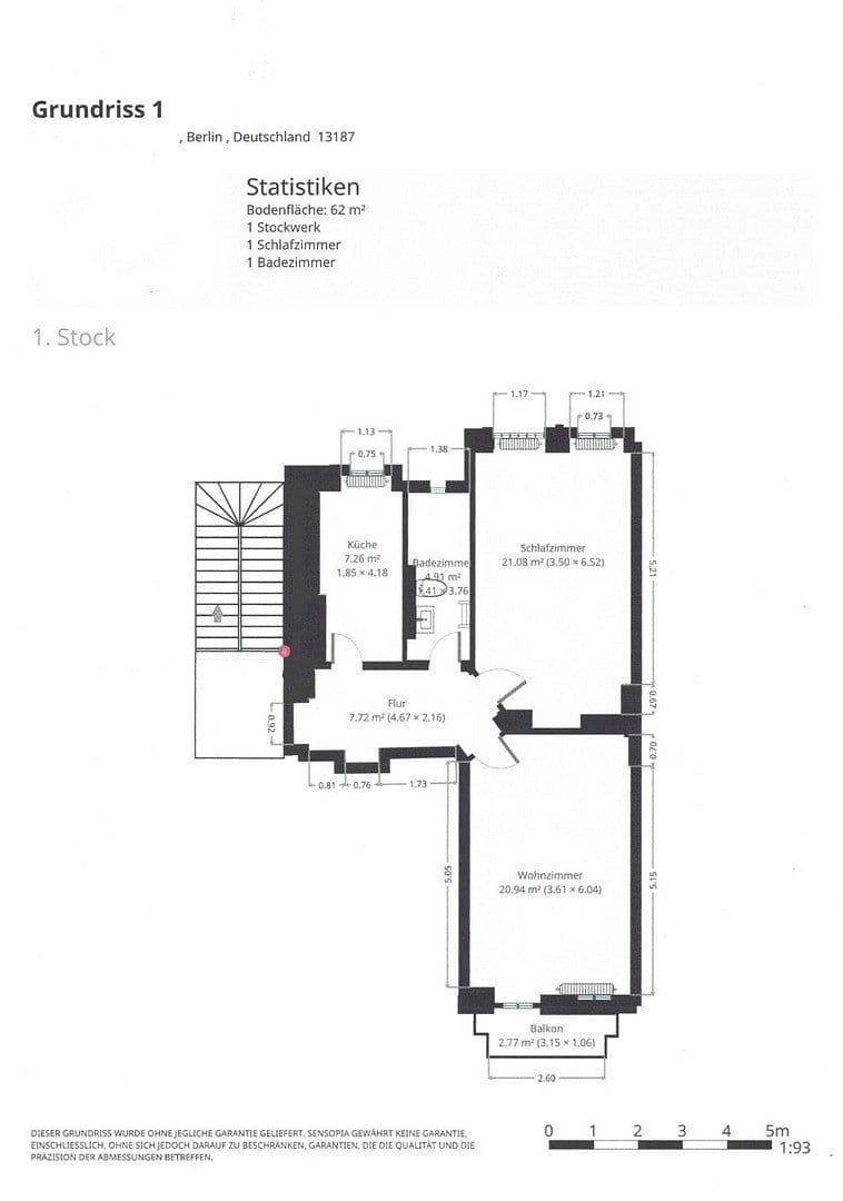 2 bedroom flat for sale, 62 m², Berlin, Berlin 2 bedroom flat for sale, 62 m², Berlin, Berlin