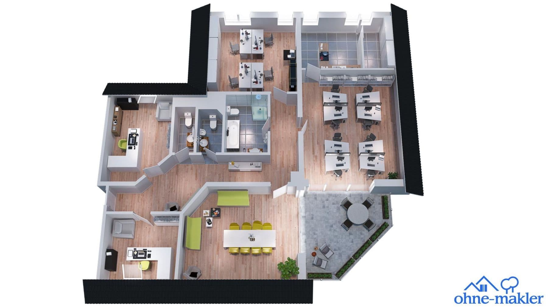 office to rent, 218 m², Zum Wiesengrund 8, Wilsdruff, Saxony office to rent, 218 m², Zum Wiesengrund 8, Wilsdruff, Saxony