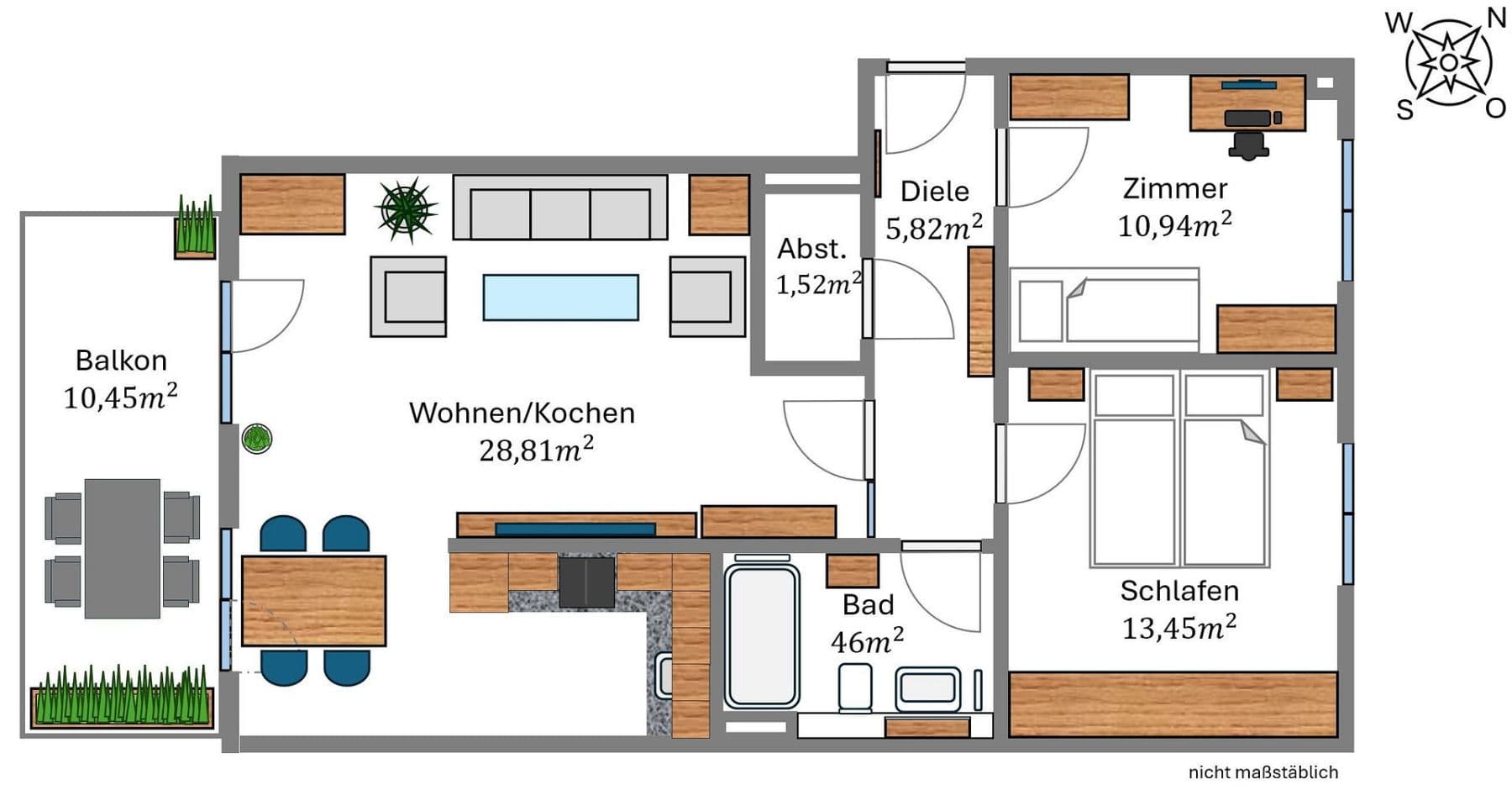 3 bedroom flat for sale, 72 m², Vaterstetten, Bavaria 3 bedroom flat for sale, 72 m², Vaterstetten, Bavaria