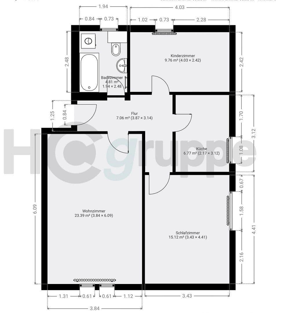 3 bedroom flat to rent, 56 m², Pattensen, Lower Saxony 3 bedroom flat to rent, 56 m², Pattensen, Lower Saxony
