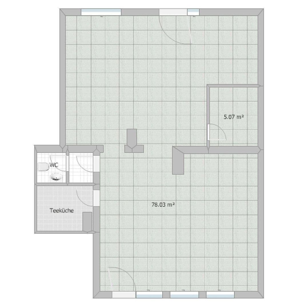 office to rent, 40 m², Hauptstraße 12a-c, Meuselwitz, Thuringia office to rent, 40 m², Hauptstraße 12a-c, Meuselwitz, Thuringia