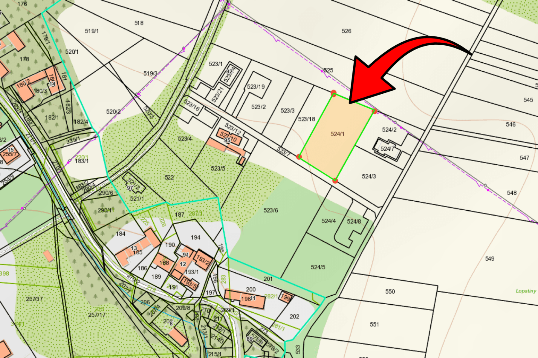 plot for sale, 1,821 m², Liptovská Anna, Žilinský Region plot for sale, 1,821 m², Liptovská Anna, Žilinský Region