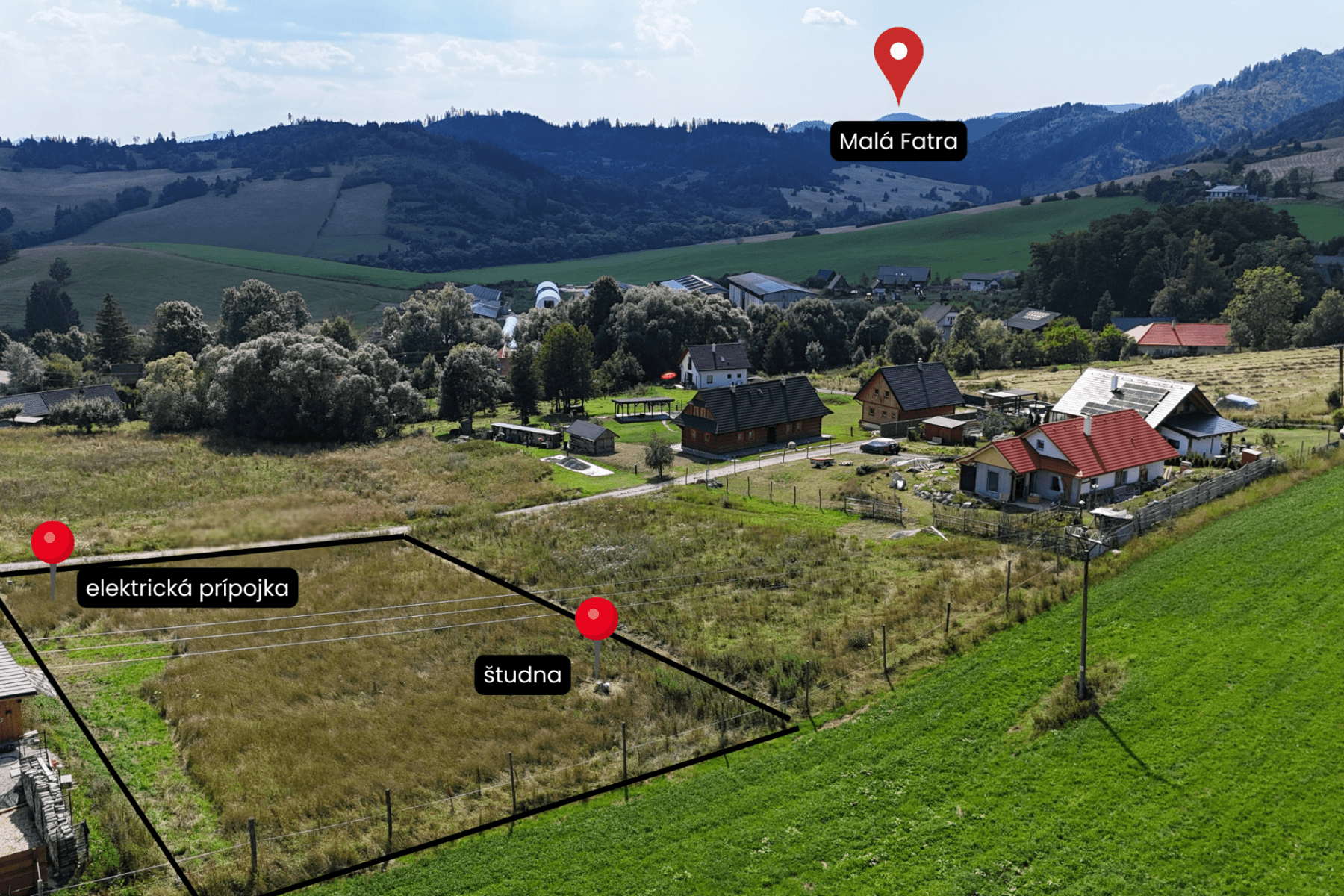 plot for sale, 1,821 m², Liptovská Anna, Žilinský Region plot for sale, 1,821 m², Liptovská Anna, Žilinský Region
