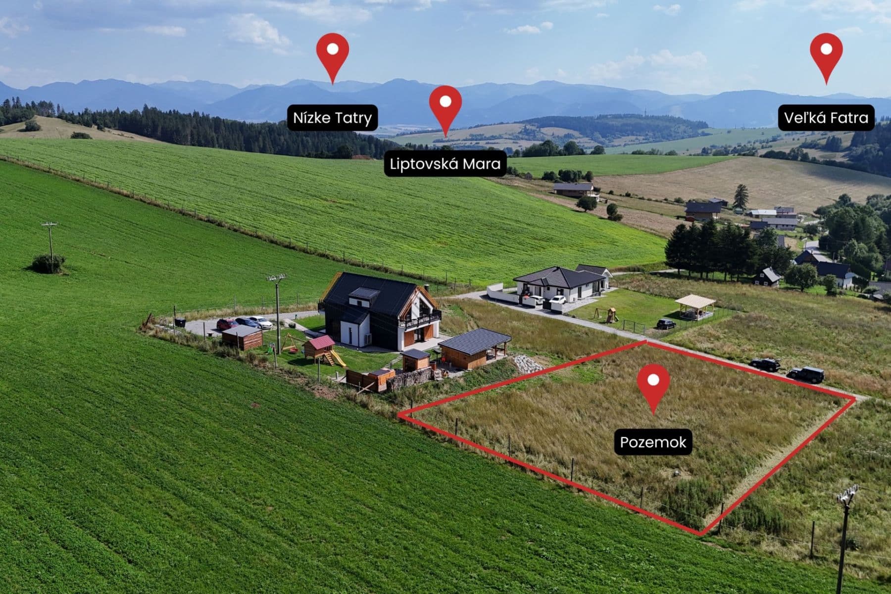 plot for sale, 1,821 m², Liptovská Anna, Žilinský Region plot for sale, 1,821 m², Liptovská Anna, Žilinský Region