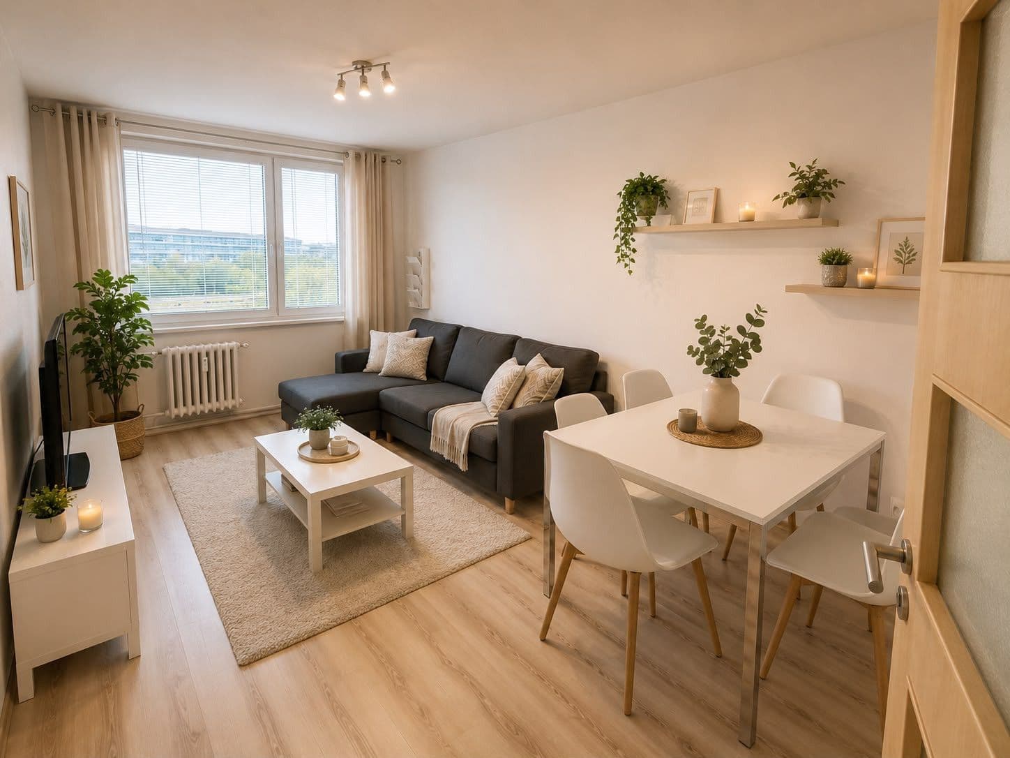 1 bedroom with open-plan kitchen flat to rent, 43 m², Hráského, Prague, Prague 1 bedroom with open-plan kitchen flat to rent, 43 m², Hráského, Prague, Prague