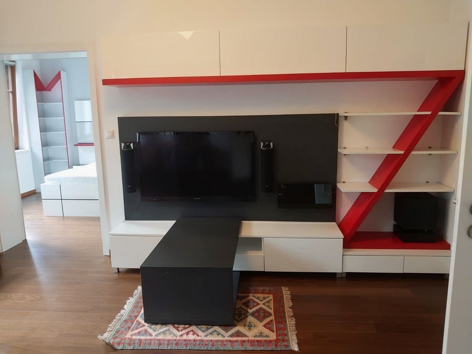 1 bedroom with open-plan kitchen flat to rent, 50 m², Magistrů, Prague, Prague 1 bedroom with open-plan kitchen flat to rent, 50 m², Magistrů, Prague, Prague