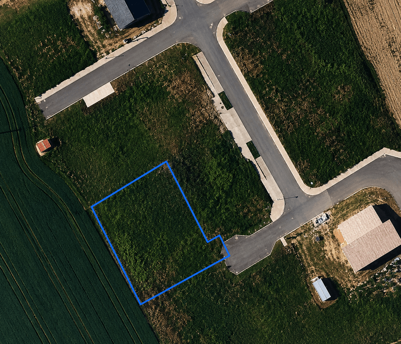 plot to rent, 735 m², Lešany, Středočeský Region plot to rent, 735 m², Lešany, Středočeský Region
