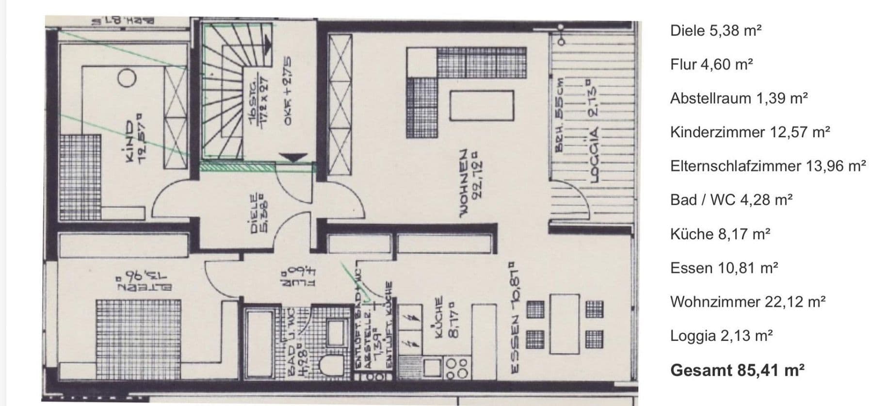 2 bedroom with open-plan kitchen flat for sale, 86 m², Mühlenweg 197, Leverkusen, North Rhine-Westphalia 2 bedroom with open-plan kitchen flat for sale, 86 m², Mühlenweg 197, Leverkusen, North Rhine-Westphalia