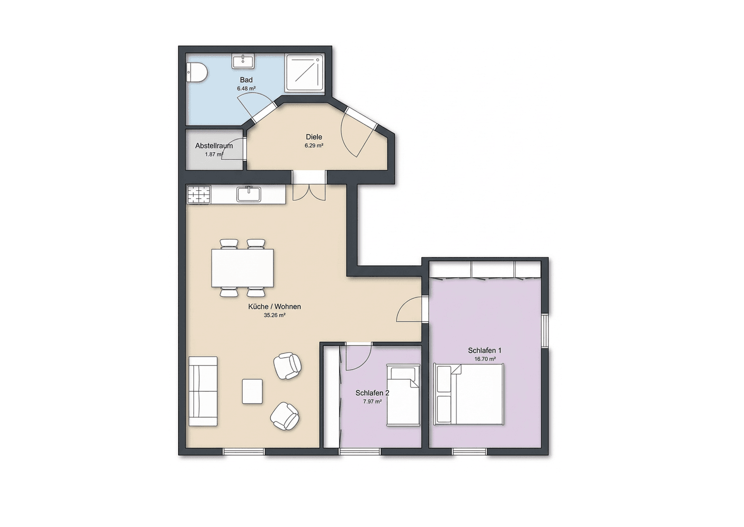 3 bedroom flat to rent, 78 m², Stadtplatz 14, Bogen, Bavaria 3 bedroom flat to rent, 78 m², Stadtplatz 14, Bogen, Bavaria