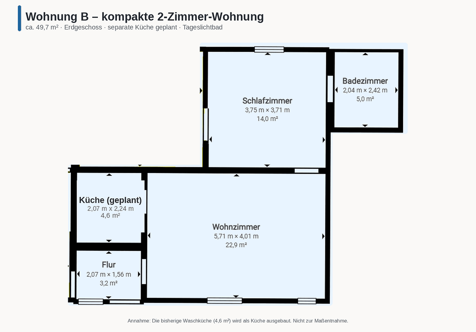 2 bedroom flat to rent, 50 m², Hauptstraße 62, Nordstemmen, Lower Saxony 2 bedroom flat to rent, 50 m², Hauptstraße 62, Nordstemmen, Lower Saxony