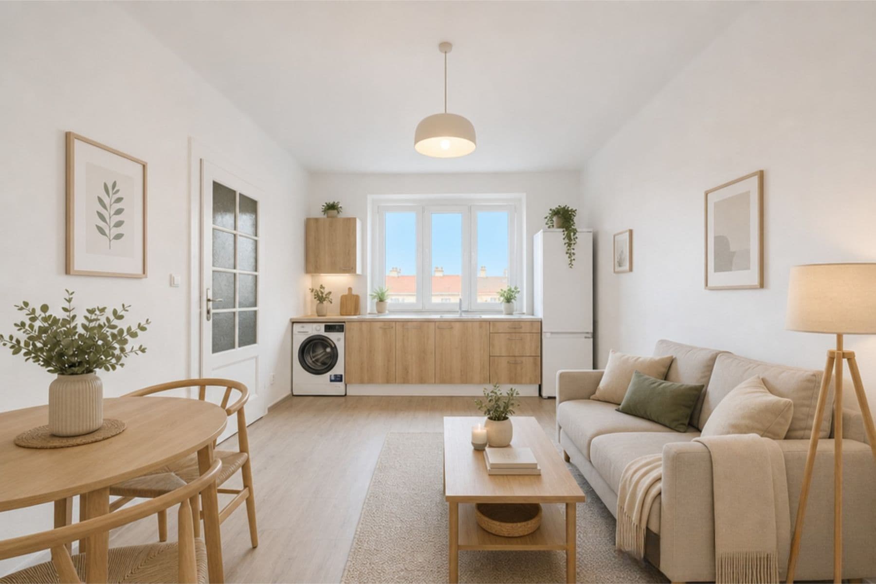 Studio flat to rent, 30 m², Viklefova, Prague, Prague Studio flat to rent, 30 m², Viklefova, Prague, Prague