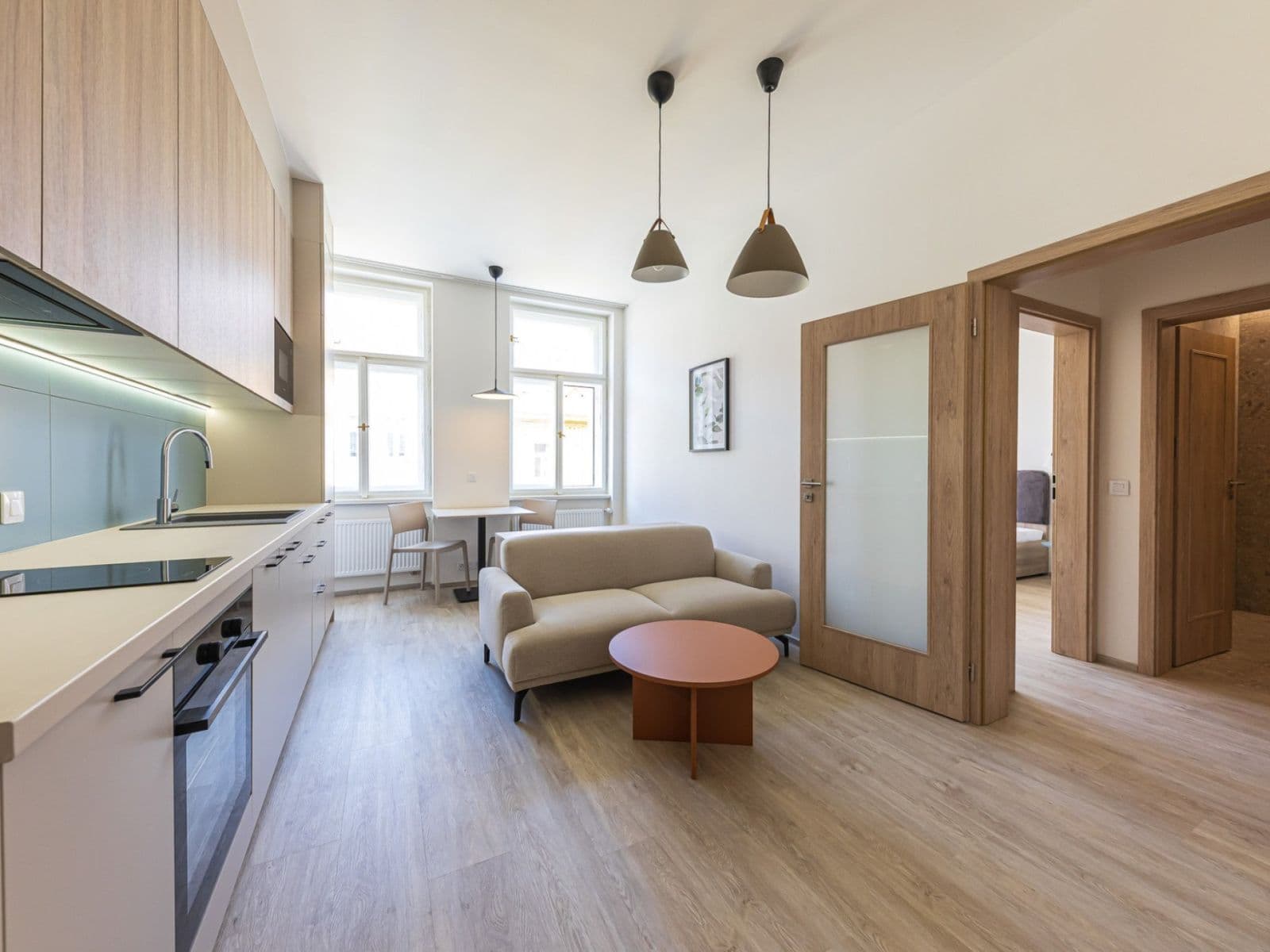 1 bedroom with open-plan kitchen flat to rent, 49 m², Svatoslavova, Prague, Prague 1 bedroom with open-plan kitchen flat to rent, 49 m², Svatoslavova, Prague, Prague