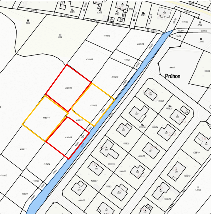 plot for sale, 1,041 m², Dobříkov, Pardubický Region plot for sale, 1,041 m², Dobříkov, Pardubický Region