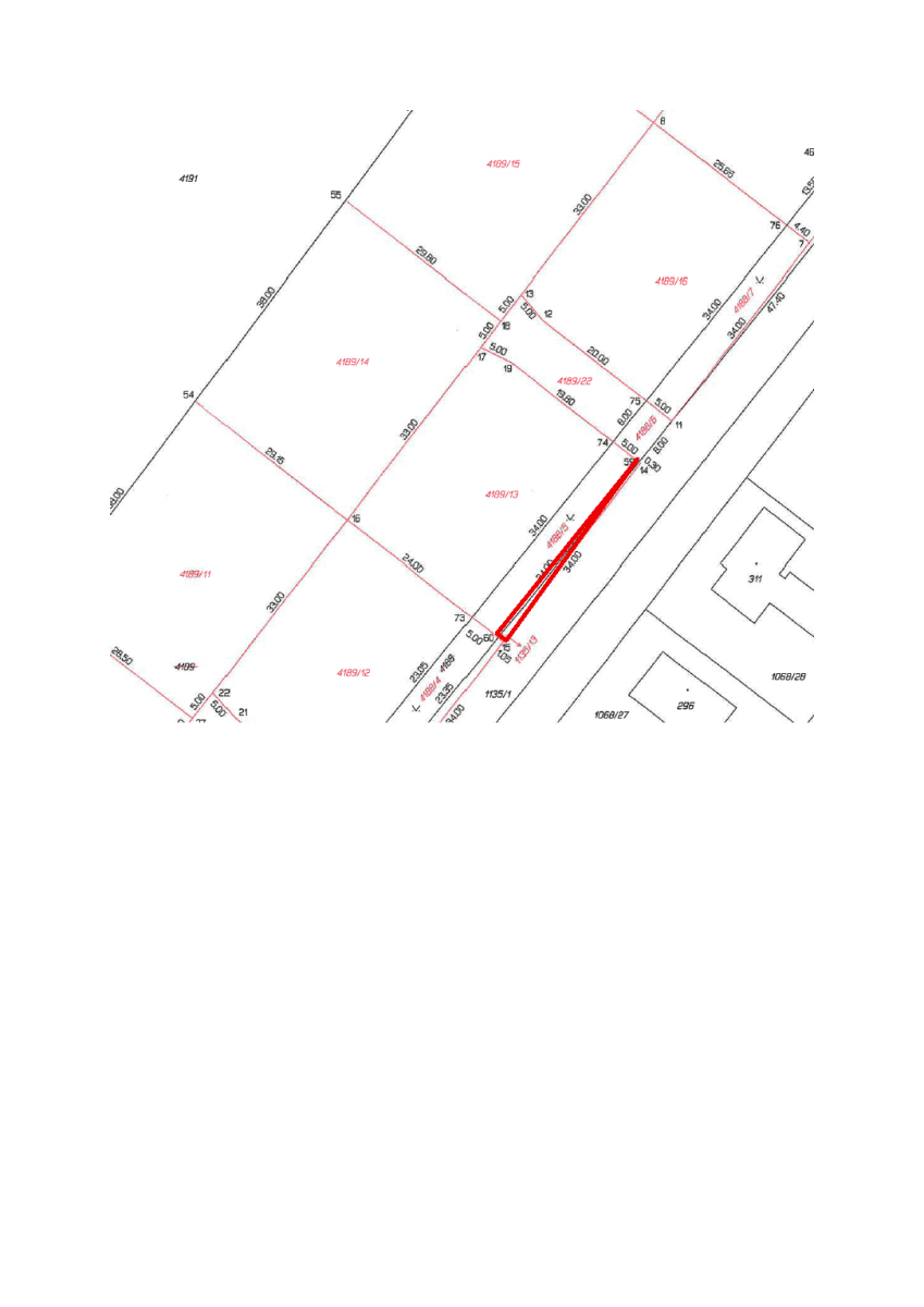plot for sale, 1,041 m², Dobříkov, Pardubický Region plot for sale, 1,041 m², Dobříkov, Pardubický Region