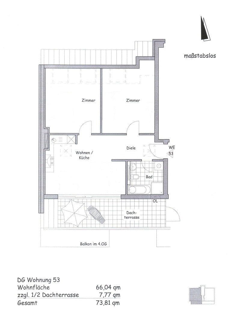 3 bedroom flat for sale, 74 m², Berlin, Berlin 3 bedroom flat for sale, 74 m², Berlin, Berlin