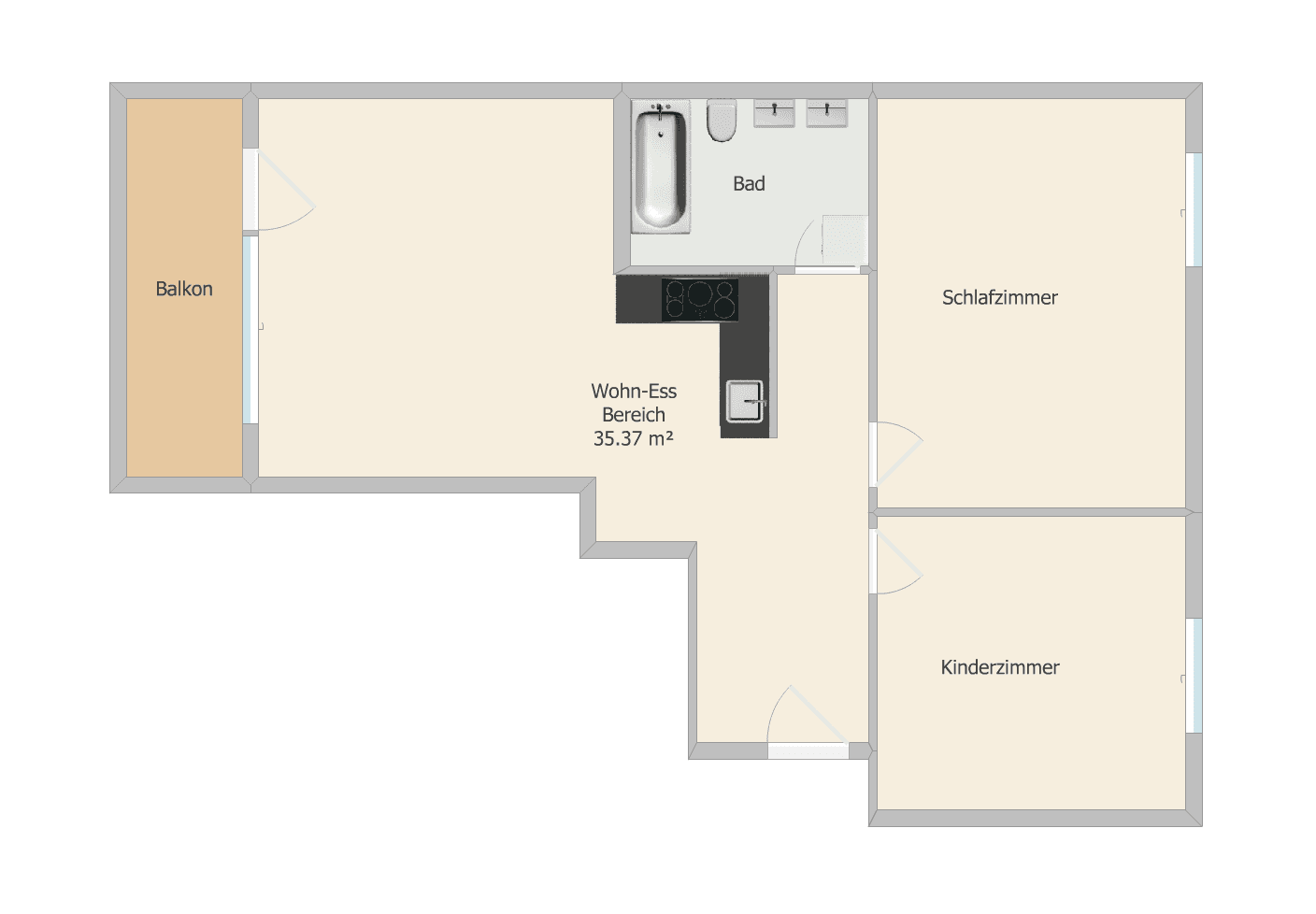 3 bedroom flat for sale, 83 m², München, Bavaria 3 bedroom flat for sale, 83 m², München, Bavaria